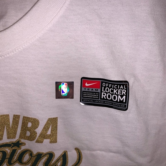 New Nike MILWAUKEE BUCKS NBA Champions Locker Room Shirt 4XL TALL 4XT 4XLT NWT - Picture 10 of 10